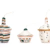 KAZI Floret Metallic Ornament Set