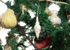 KAZI Fair Trade Icicle Silver Metallic Ornament 6 KAZI Fair Trade Icicle Silver Metallic Ornament