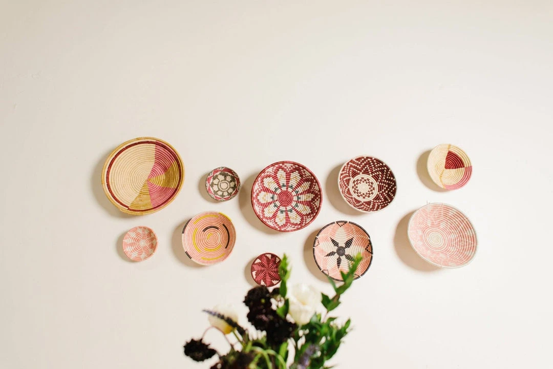 KAZI Large Berry Hope Wall Bowl Home Goods 6 KAZI Large Berry Hope Wall Bowl Home Goods