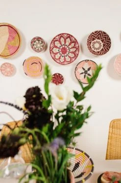 KAZI Large Berry Hope Wall Bowl Home Goods 8 KAZI Large Berry Hope Wall Bowl Home Goods