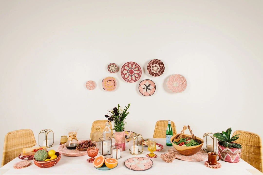 KAZI Large Berry Hope Wall Bowl Home Goods 7 KAZI Large Berry Hope Wall Bowl Home Goods