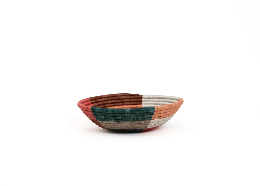 KAZI Large Coral + Clay Umuseke Wall Bowl Home Goods 4 KAZI Large Coral + Clay Umuseke Wall Bowl Home Goods