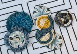 KAZI Light Taupe Jua Coasters 12 KAZI Light Taupe Jua Coasters