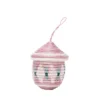 KAZI Fair Trade Lilac Egg Shaped Box Ornament