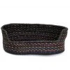 KAZI Medium Multicolor Dashed Pet Bed Pet Accessories