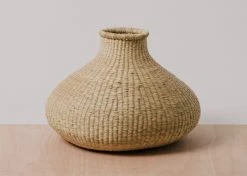 KAZI Medium Natural Grass Bud Vase Home Goods