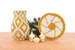 KAZI Metallic Gold Fete Ornament Set