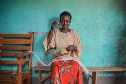 KAZI Home Goods Mora Vase With Glass Insert