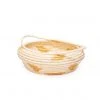 KAZI Mustard Spotted Storage Basket Home Goods
