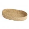 KAZI Natural Raffia Patterned Oval Tray Home Goods 1 KAZI Natural Raffia Patterned Oval Tray Home Goods