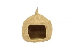KAZI Pet Accessories Natural Short Pet Hut