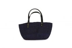 KAZI Navy Grass Handbag