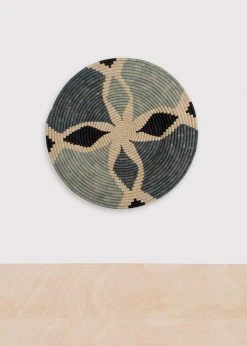 KAZI Home Goods Nea Opal Gray Wall Plate II