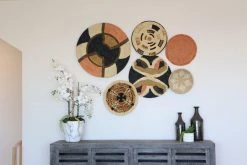 KAZI Peach Large Fringed Wall Charger