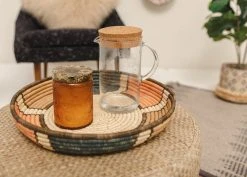 KAZI Home Goods Peach Merci Wall Tray