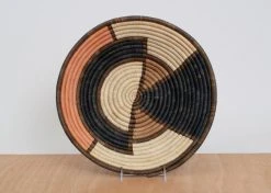 KAZI Home Goods Peach Totemic Extra Large Wall Bowl