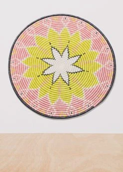 KAZI Home Goods Queen Of Blush Jumbo Wall Disc