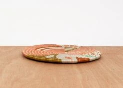 KAZI Home Goods Small Desert Flower Biko Trivet