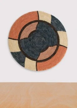 KAZI Tabia Peach Wall Plate II Home Goods