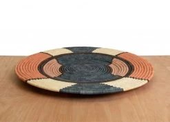 KAZI Tabia Peach Wall Plate II Home Goods