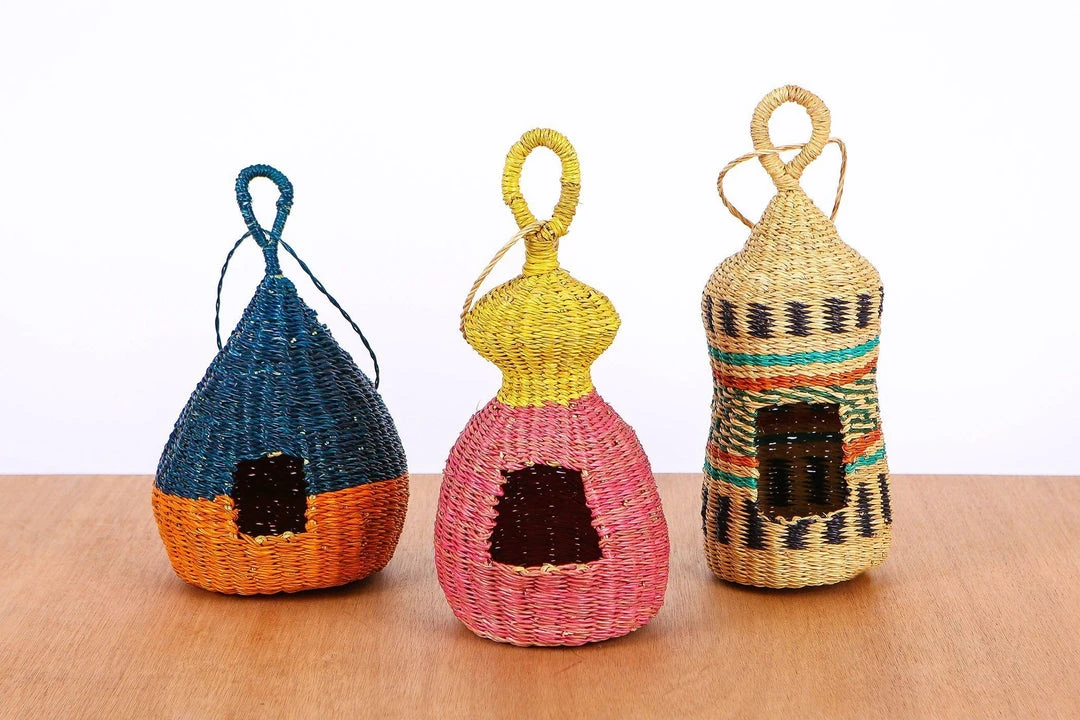 KAZI All Natural Teal Gourd Birdhouse 4 KAZI All Natural Teal Gourd Birdhouse