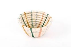 KAZI Tiny Floret Striped Catch All Home Goods