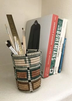 KAZI Best Sellers Tiny Sand Vase / Pencil Holder