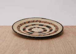 KAZI Ugandan Raffia Plate IV Home Goods