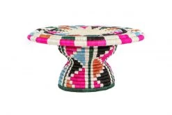 KAZI Vivid Viola Cake Stand Home Goods