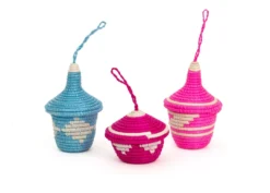 KAZI Fair Trade Vivid Viola Nya Ornament Set