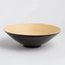 Bibol Kitchen + Dining Khup Bamboo Serving Bowl