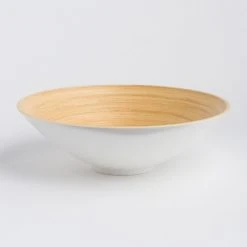 Bibol Kitchen + Dining Khup Bamboo Serving Bowl
