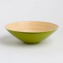 Bibol Kitchen + Dining Khup Bamboo Serving Bowl