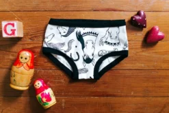 Thunderpants USA Kids' Lucky Horses Underwear Fair Trade