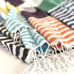 Hilana: Upcycled Cotton Home Goods Kids' Veracruz Upcycled Hooded Poncho Towel