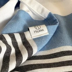 Hilana: Upcycled Cotton Home Goods Kids' Veracruz Upcycled Hooded Poncho Towel