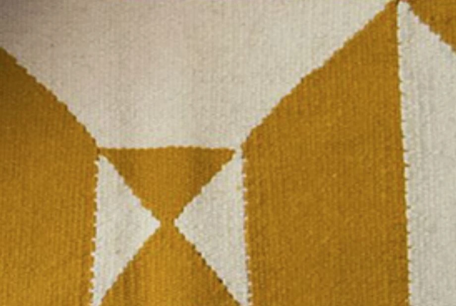 Kiliim Cream + Yellow Arrows Wool Rug 5 Kiliim Cream + Yellow Arrows Wool Rug