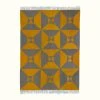 Kiliim Home Goods Gray + Yellow Arrows Wool Rug