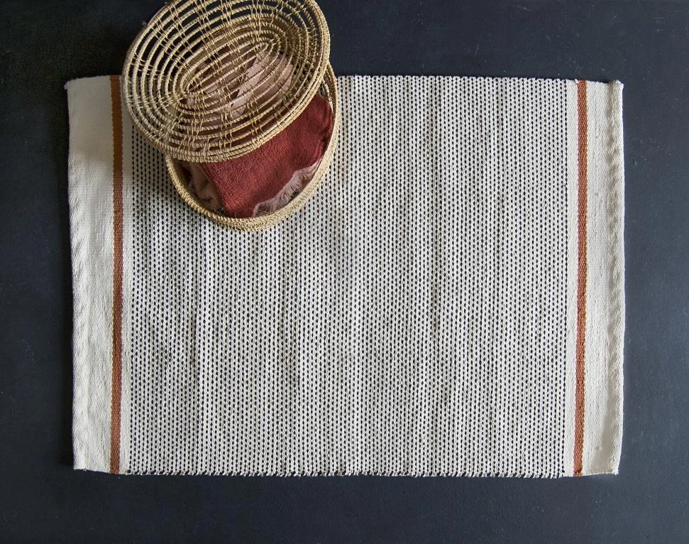 Kiliim Lines Bath Mat 4 Kiliim Lines Bath Mat