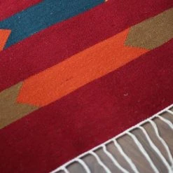 Kiliim Red Baron Wool Runner / Rug Home Goods