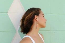 Kisiwa Cuerda One Of A Kind Drop Earrings