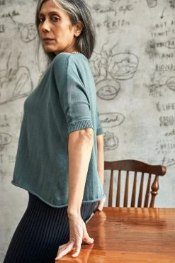 No Nasties Knit Wide Top Clothing