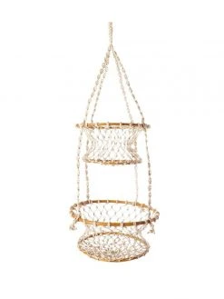 Korissa Jhuri Double Hanging Basket