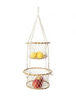 Korissa Jhuri Double Hanging Basket