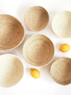 Korissa Home Goods Kata Candy Bowl Set - Natural