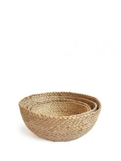 Korissa Home Goods Kata Candy Bowl Set - Natural