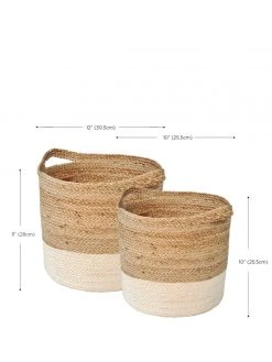 Korissa Home Goods Kata Colorblock Basket Set