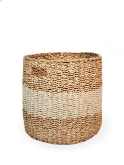 Korissa Savar Hamper Basket With Handle Set - Natural
