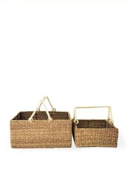 Korissa Home Goods Savar Large Square Basket Set