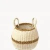 Korissa Home Goods Ula Blanco Basket